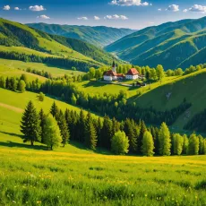 Imaginar Cultural al Peisajelor de Primăvară: Peisaje care Sărbătoresc Frumusețea Sezonieră a României